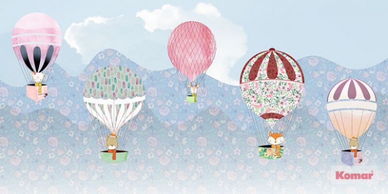 Komar PURE HAPPY BALLOON VLIES P038-VD5