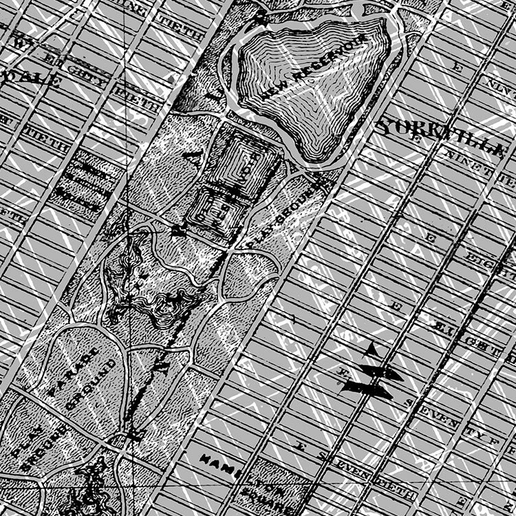 Komar Dots Map   D1-056