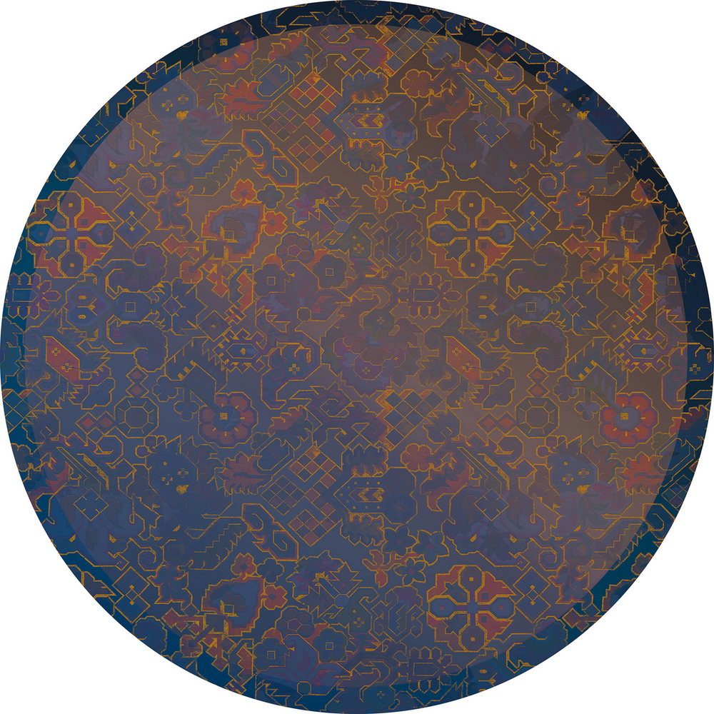Komar Dots Ornament   D1-045