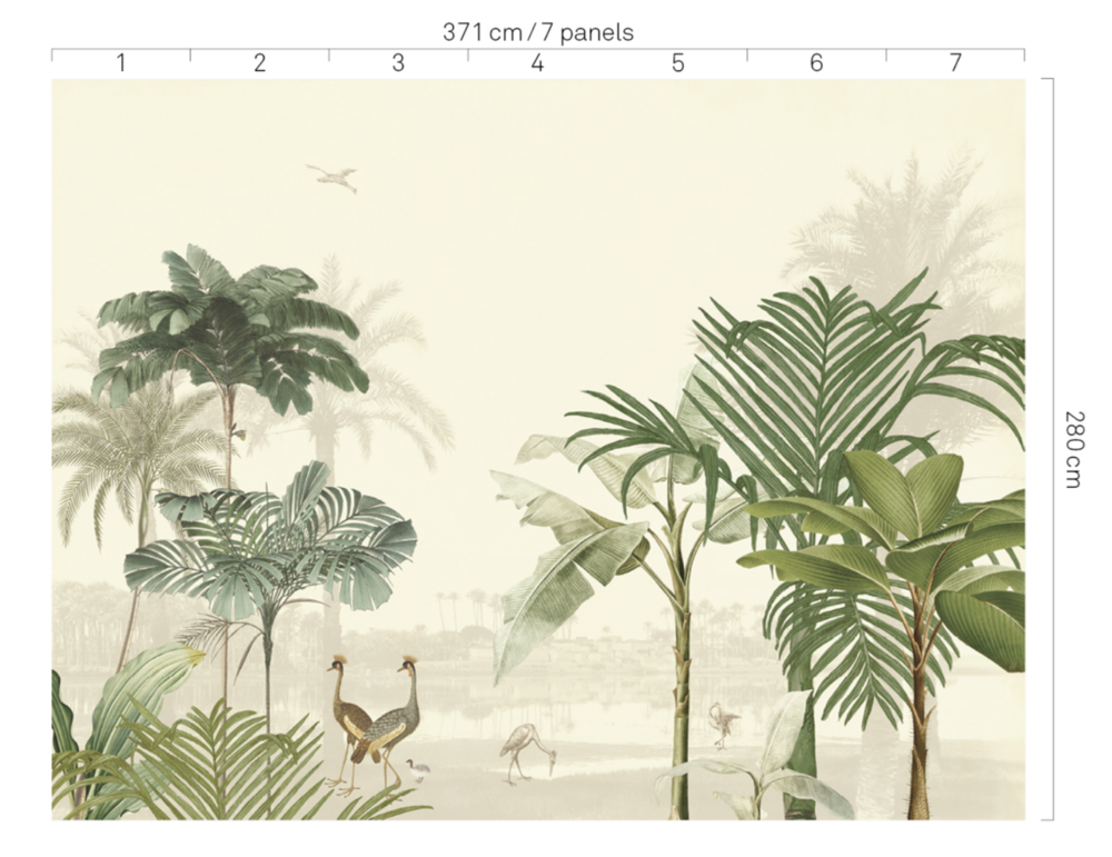 Eijffinger Oasis 317400 (Free Glue Included)