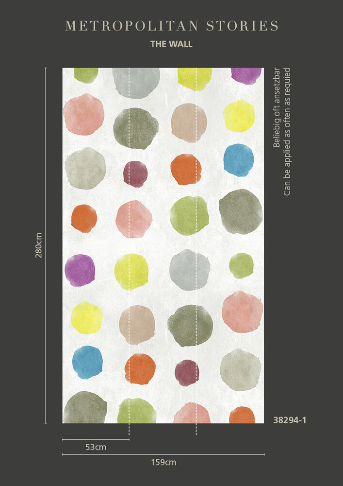 AS Creation Circles The Wall 38294-1