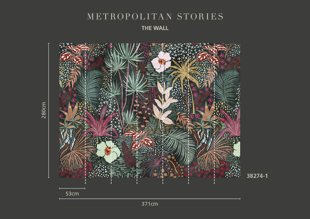 AS Creation Jungle The Wall 38274-1