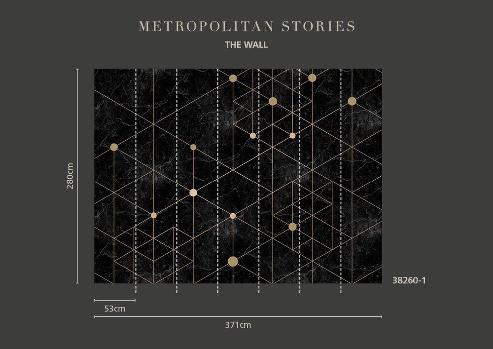 AS Creation Geometric The Wall 38260-1