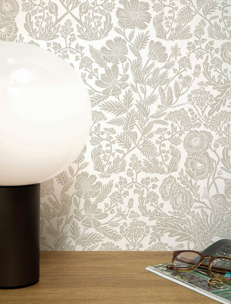 KEK Floor Rieder wallpaper beige (2 sheets) FR-005 (Free Glue Included!)