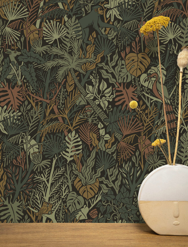 KEK Floor Rieder wallpaper multi colour (2 sheets) FR-022 (Free Glue Included!)