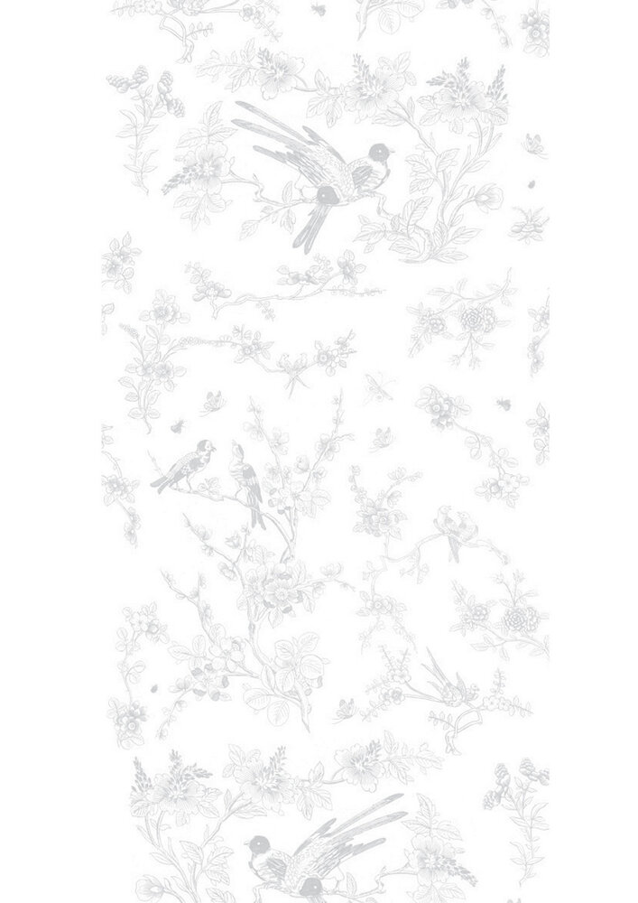 KEK Amsterdam Birds &amp; Blossom Gray WP.379