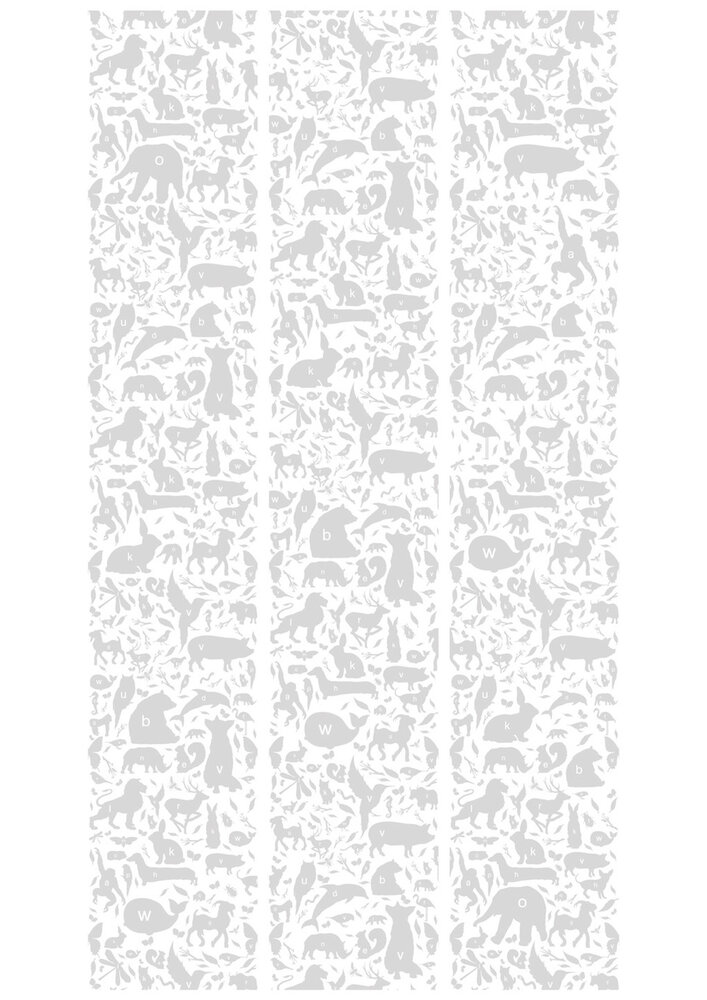 KEK Amsterdam animal alphabet Gray WP.045