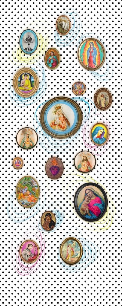 Komar Polka Dots V2-769