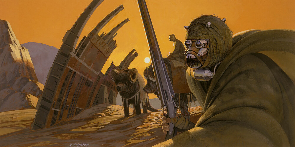Komar Star Wars Classic RMQ Tusken DX10-065