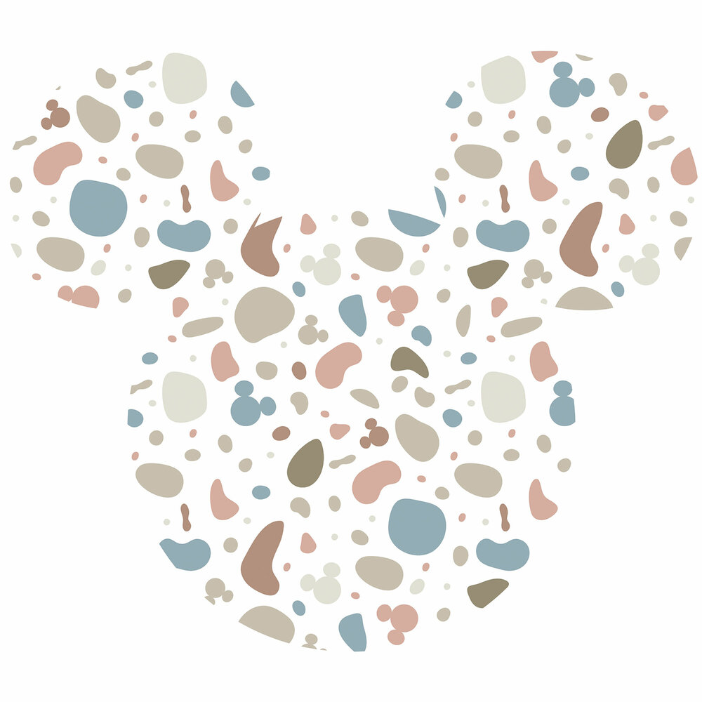 Komar Mickey Head Terrazzo Bambino DD1-068