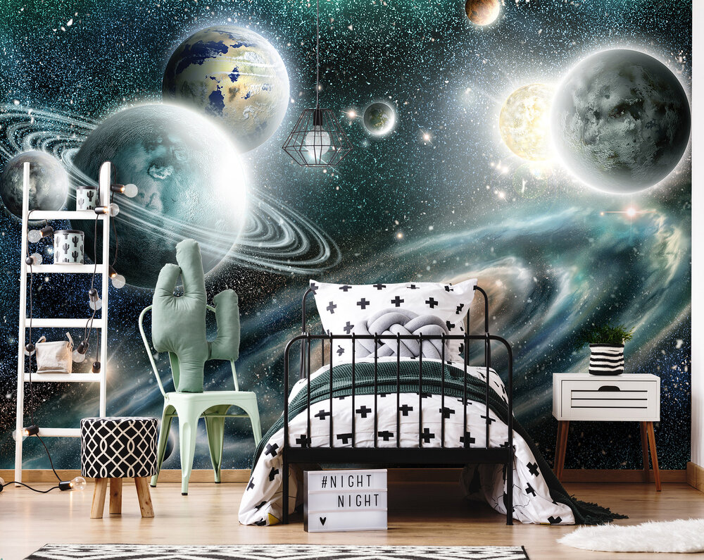 Space Heelal Fotobehang 11896