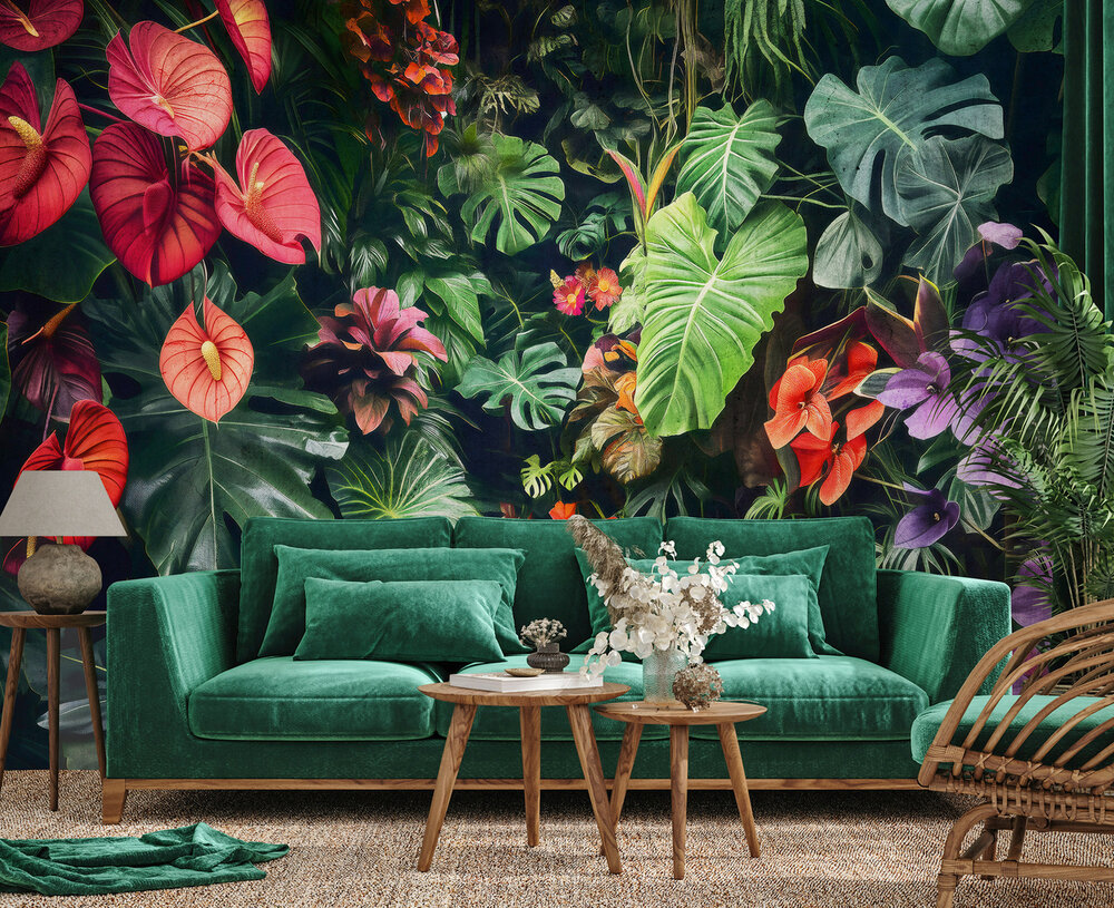 Kleurrijke Planten &amp; Bloemen Fotobehang 15380