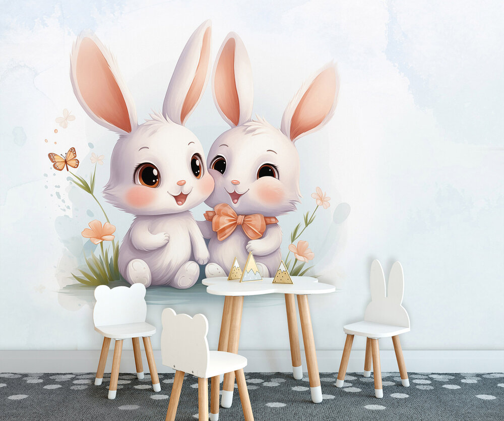 Konijntjes Fotobehang 15216