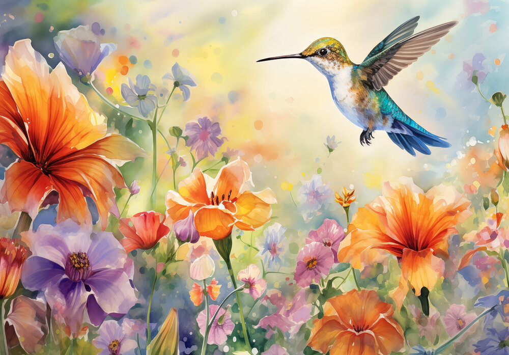 Kolibri Fotobehang 15017