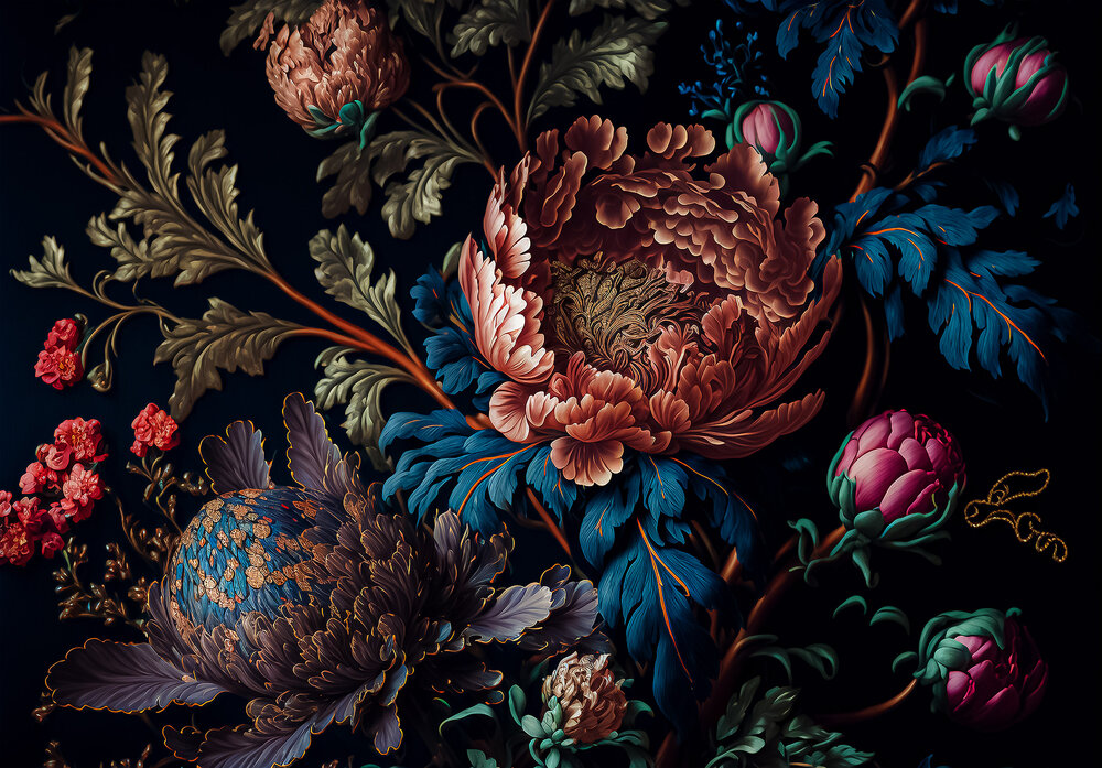 Flowers Wall Mural 14671