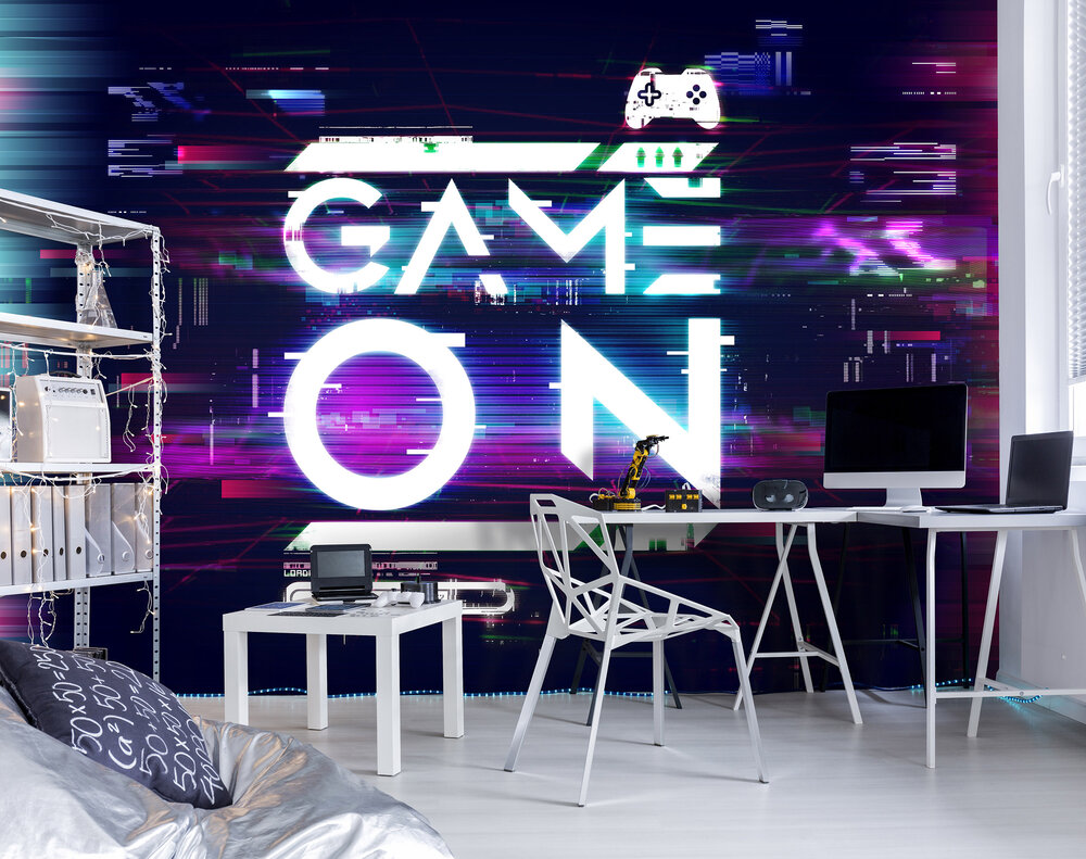 Game On Wall Mural 14178