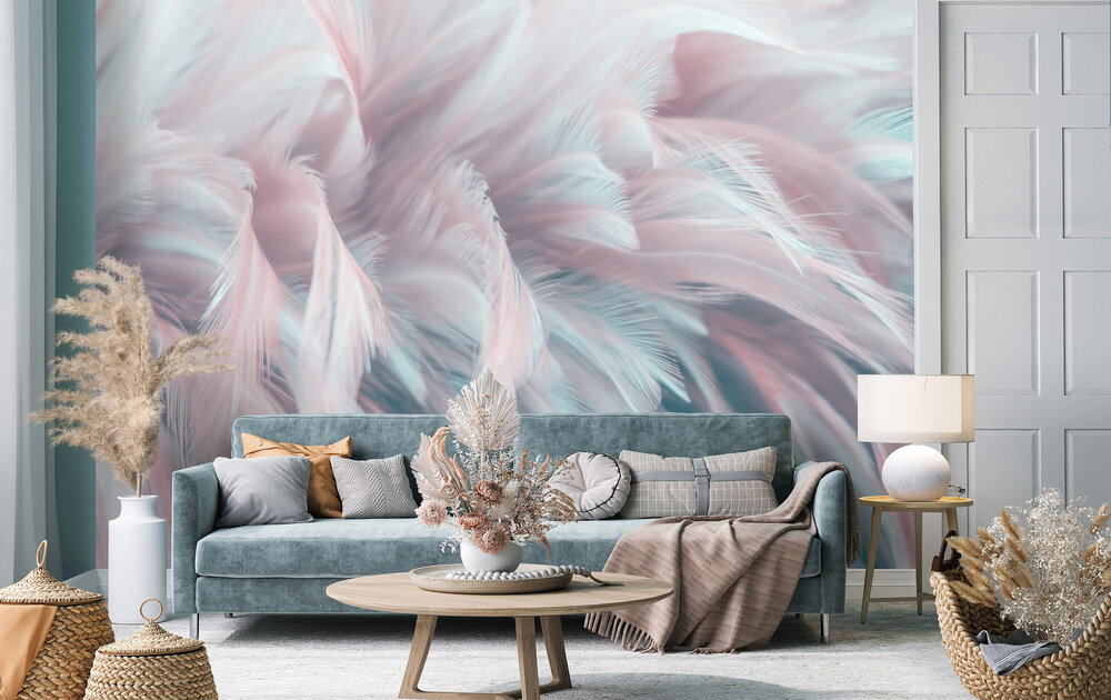 Photo Wall Mural Feathers 13989P8