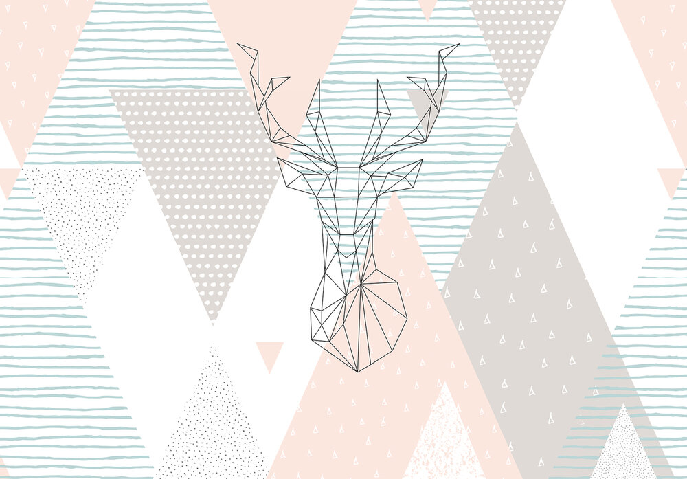 Scandinavian Abstract Photo Wall Mural 11399P8