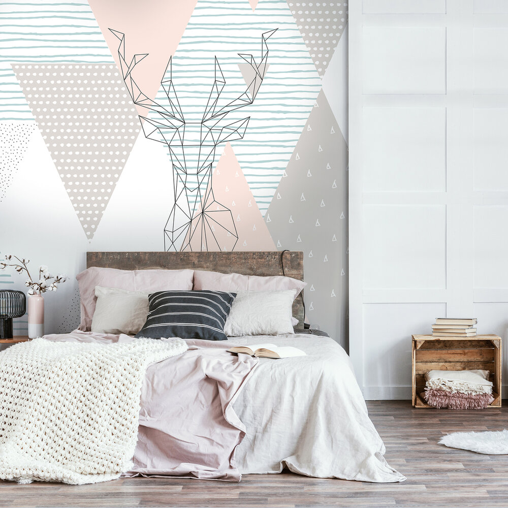 Scandinavian Abstract Photo Wall Mural 11399P8