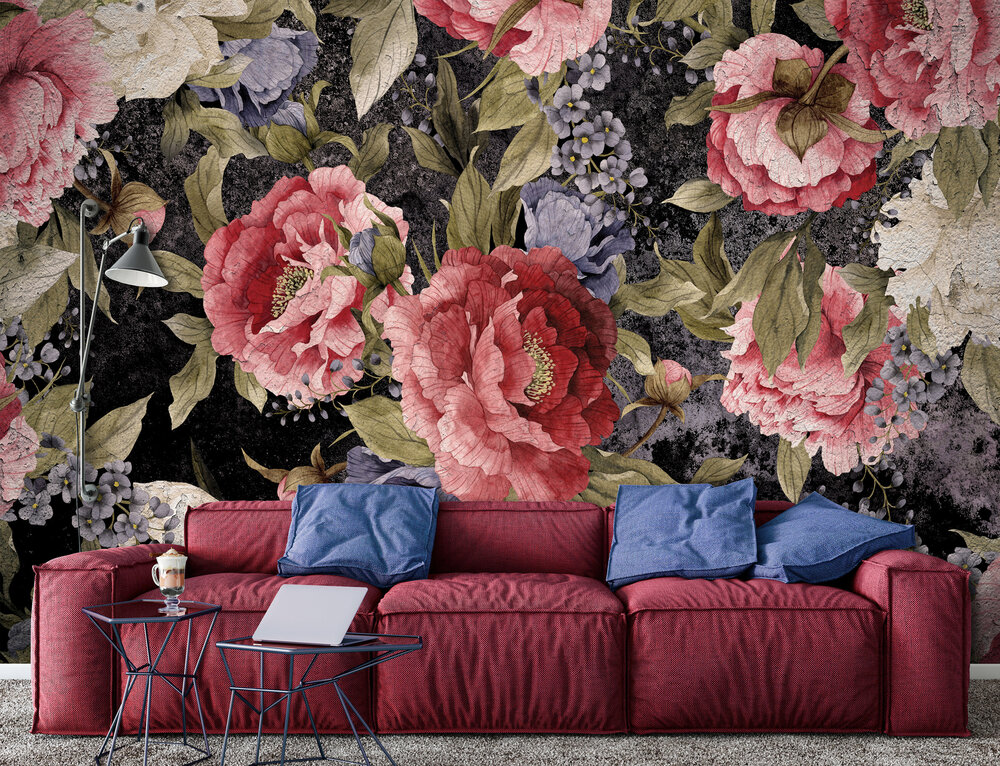 Flowers Peony Photo Wall Mural 13545P8