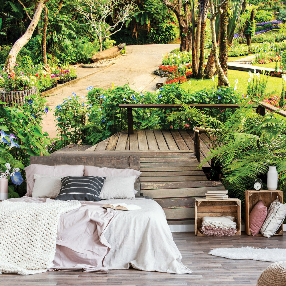 Photo Wall Mural Walkway Park 11358P8