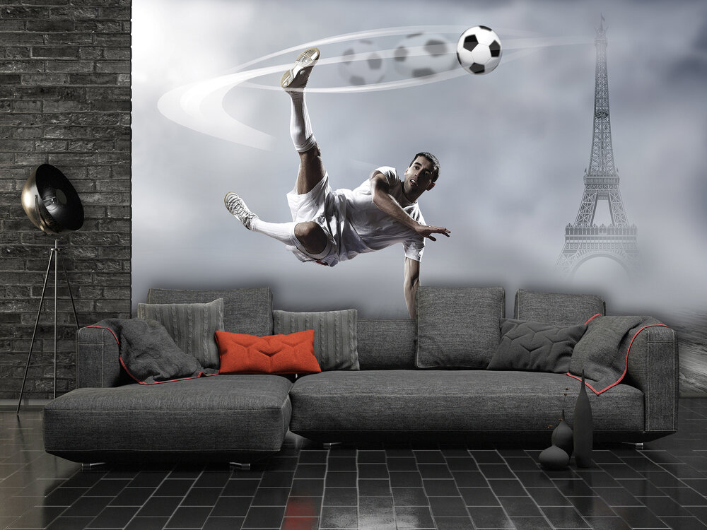Soccer Photo Wallpaper Mural 2255P8