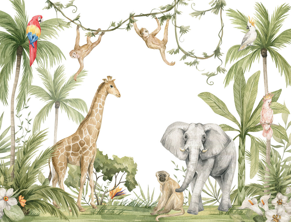 Jungle Safari Dieren CW005