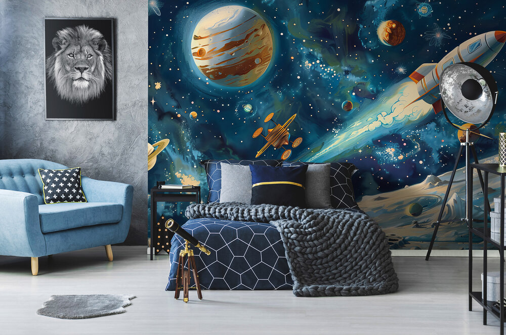 Space Ruimtevaart Fotobehang CW007