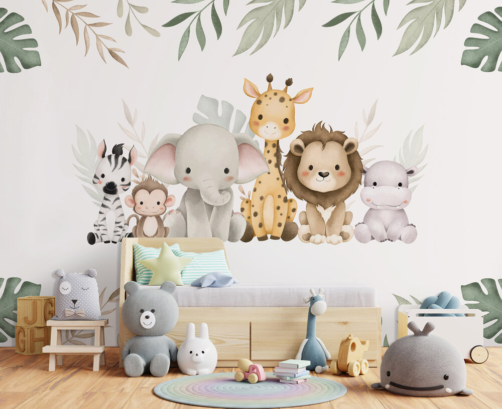 Baby Jungle Safari Dieren CW008