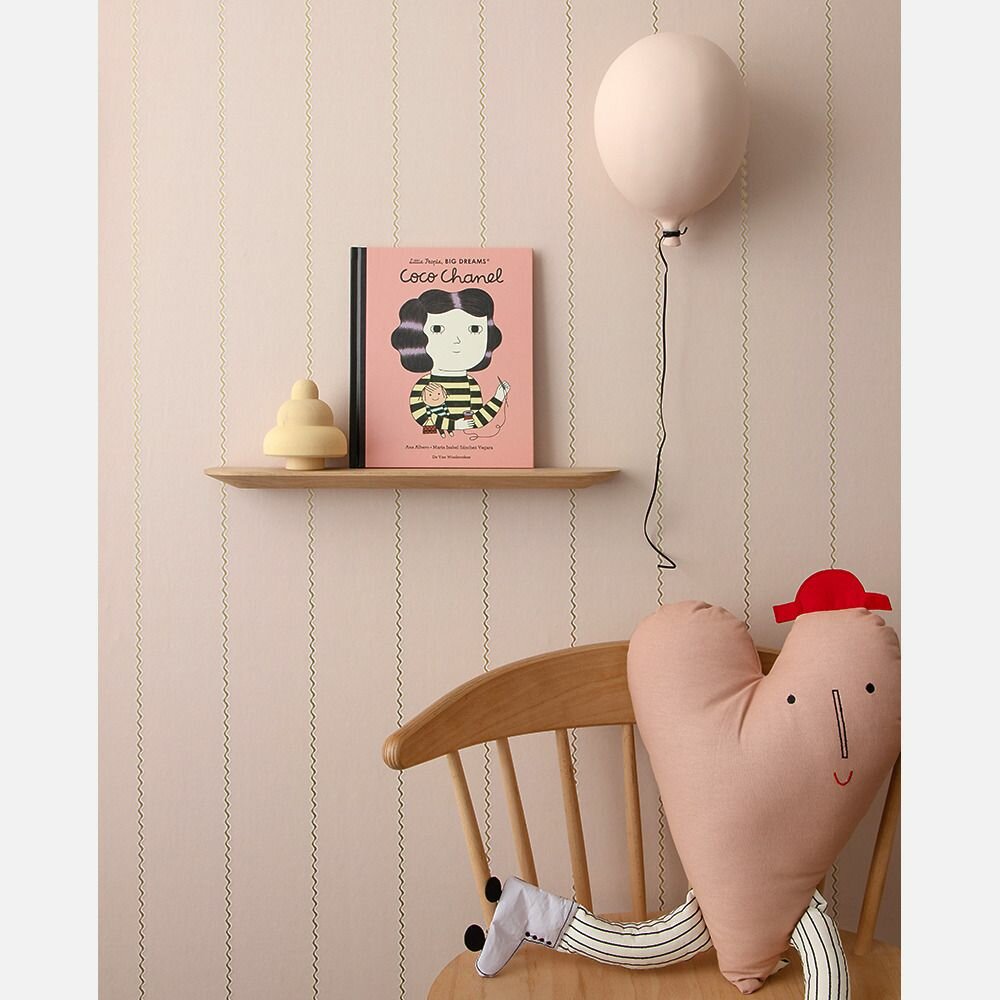 Studio Ditte Lintjes behang Noa poederroze &amp; mat goud