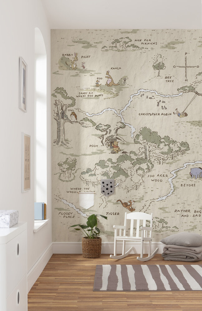 Komar Winnie the Pooh Map IADX4-042