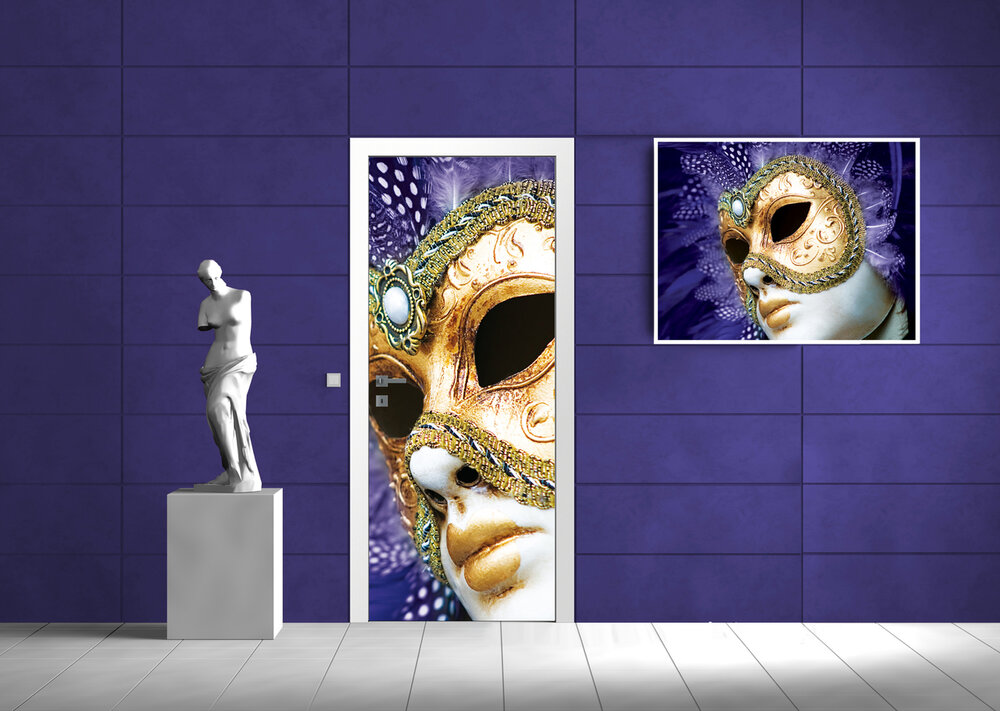 Abstract Door Mural Photo Wallpaper 408VET