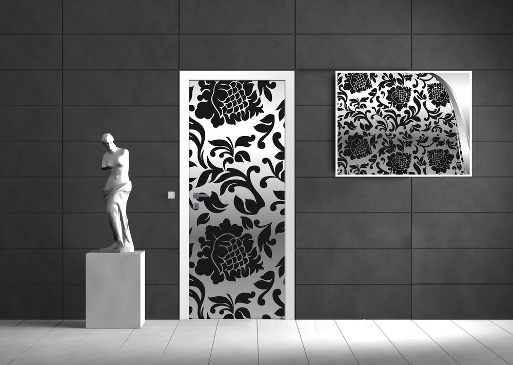 Ornament Door Mural Photo Wallpaper 034VET