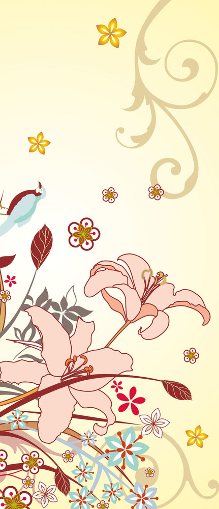 Door Mural Photo Wallpaper 038VET