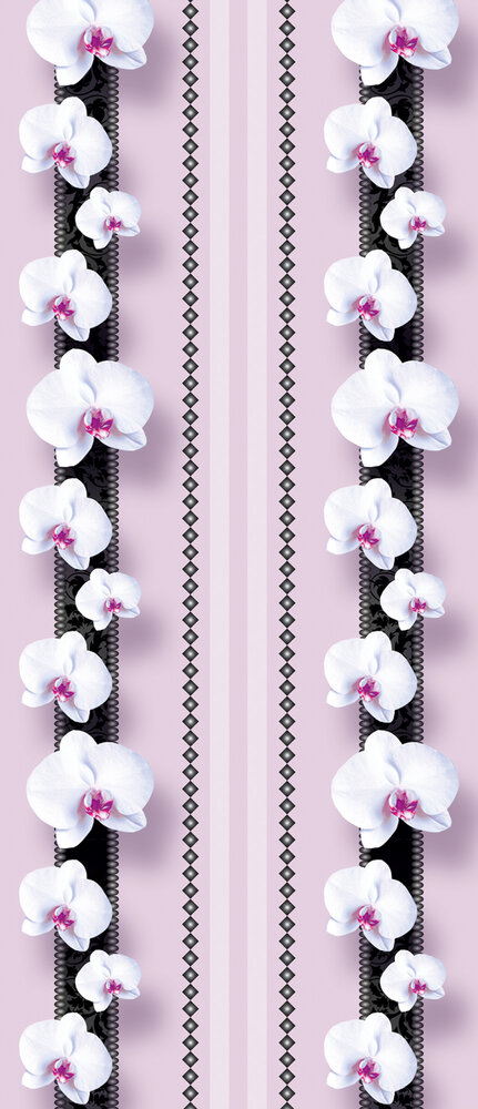 Flowers Flower Floral Door Mural Photo Wallpaper 1411VET