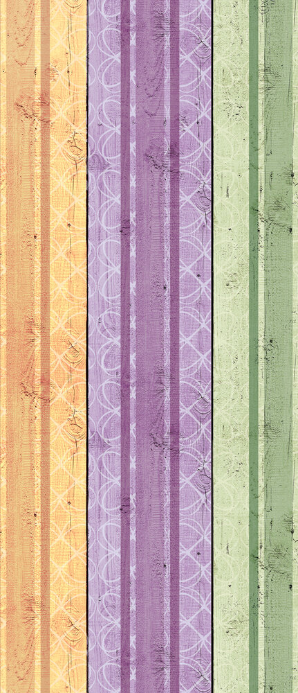 Stone Brick Wall Wood Door Mural Photo Wallpaper 1535VET