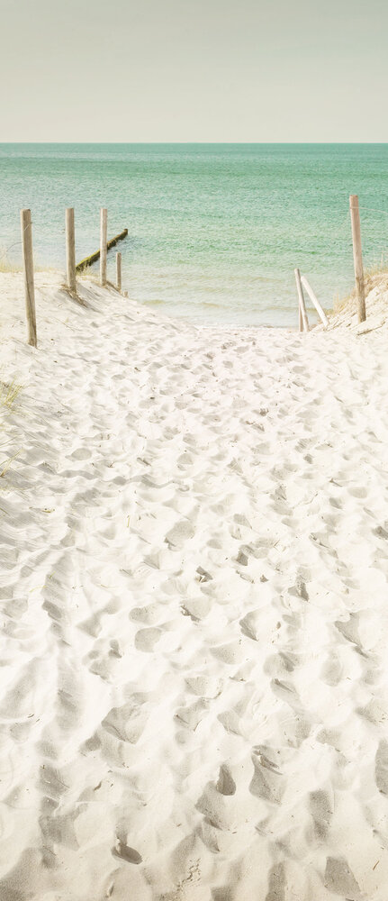 Beach Door Mural Photo Wallpaper 11599VET