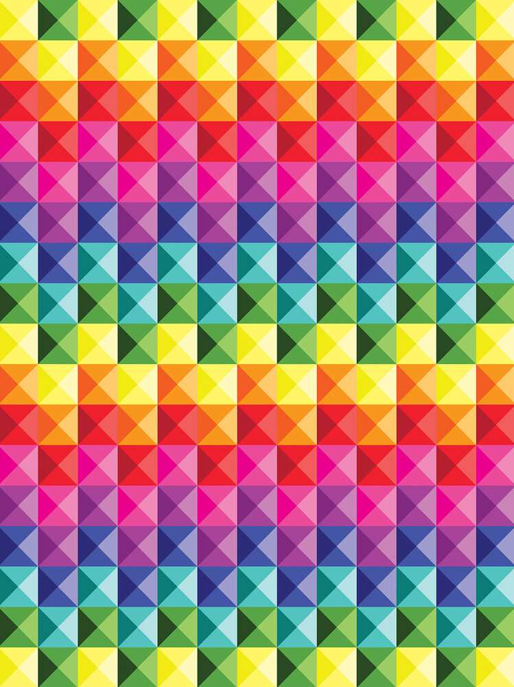 Colourful Blocks Photo Wall Mural 10721VEA