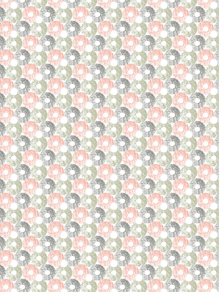 Circles Mosaic Photo Wall Mural 10737VEA