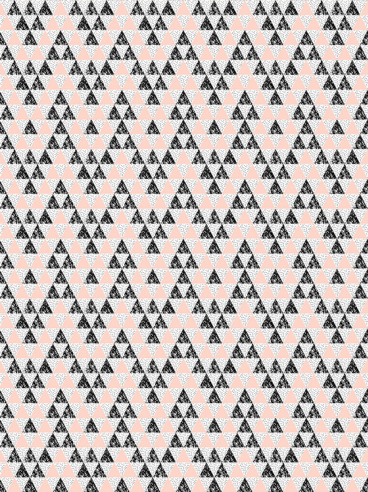 Triangles Mosaic Photo Wall Mural 10739VEA