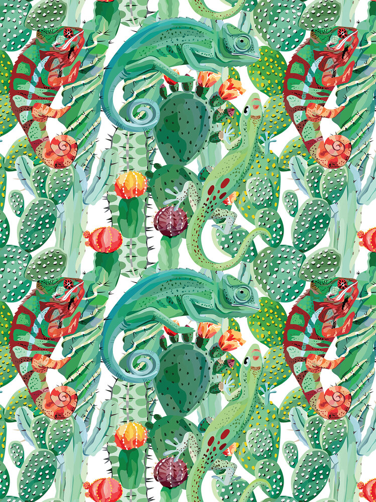 chameleon  Photo Wall Mural 11081VEA