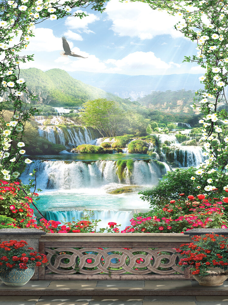 Waterfall Photo Wall Mural 11427VEA