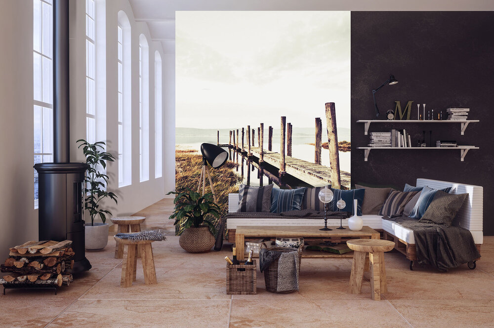 bridge Photo Wall Mural 12048VEA