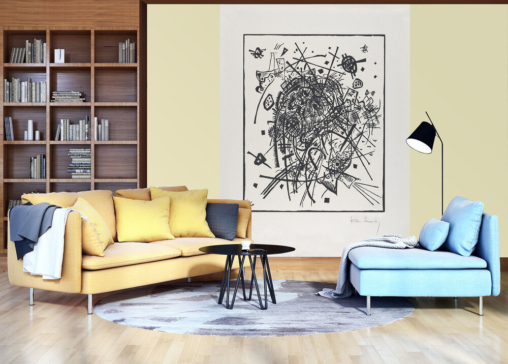 Kandinsky Photo Wall Mural 12184VEA