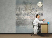 HookedOnWalls JUNGLE CHIC MURAL 20791 (Free Glue Included)