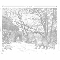 Esta Home| Forest Animals 159065 (Free Glue Included)