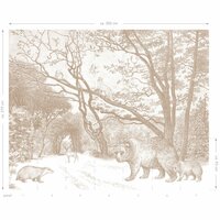 Esta Home| Forest Animals 159064 (Free Glue Included)