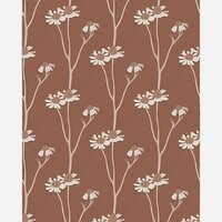 Studio Ditte Kamille Behang Bruin