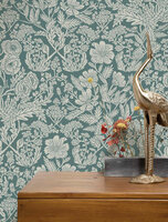 KEK Floor Rieder wallpaper blue (2 sheets) FR-001 (Free Glue Included!)