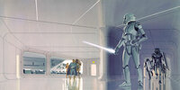 Komar Star Wars Classic RMQ Stormtrooper Hallway DX10-064